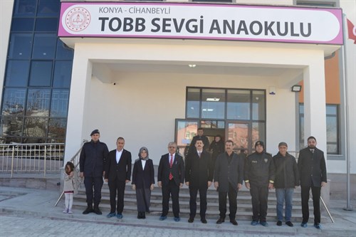 Kaymakamımız Fatih UZUN,  TOBB Sevgi Anaokulunun Açılış Törenine Katıldı
